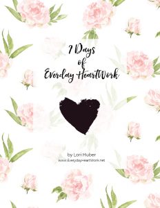 Cover of 7 Days of Everyday Heartwork Workbook